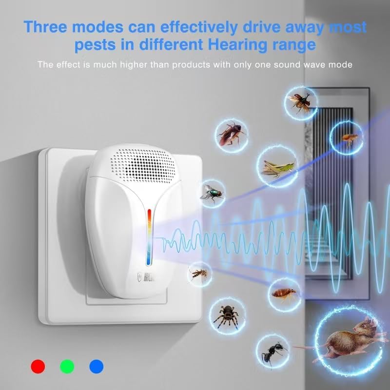 6 Ultrasonic Repeller & Insect Indoor Repeller - All - Natural Healing Store