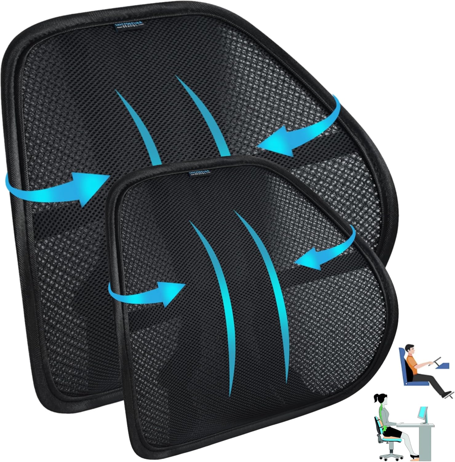 Mesh Posture Lumbar Support