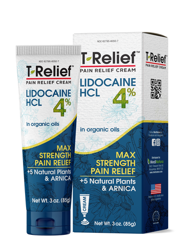 T-Relief Lidocaine 4% Cream
