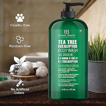 Eucalyptus Tea Tree Body Wash - All - Natural Healing Store