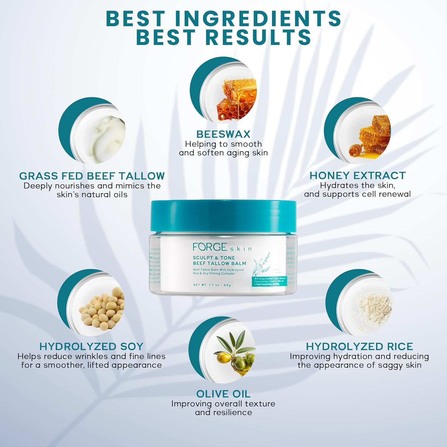 Forge Sculpt & Tone Balm Beef Tallow - All - Natural Healing Store