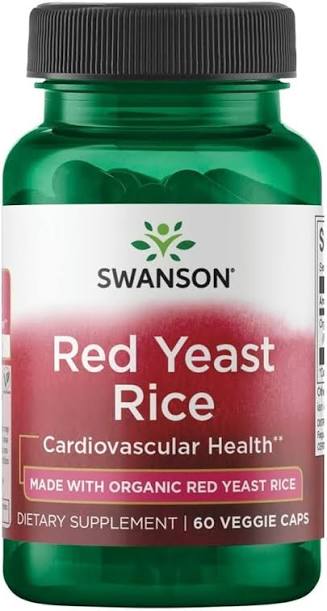 Swanson Red Yeast Rice made with Organic Red Yeast Rice 600 mg