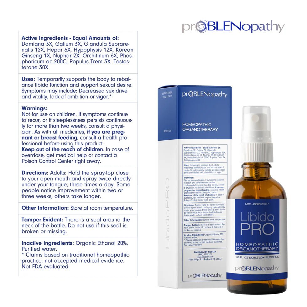 LibidoPRO - All - Natural Healing Store