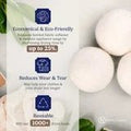 Organic Wool Dryer Balls - All - Natural Healing Store