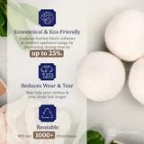 Organic Wool Dryer Balls - All - Natural Healing Store