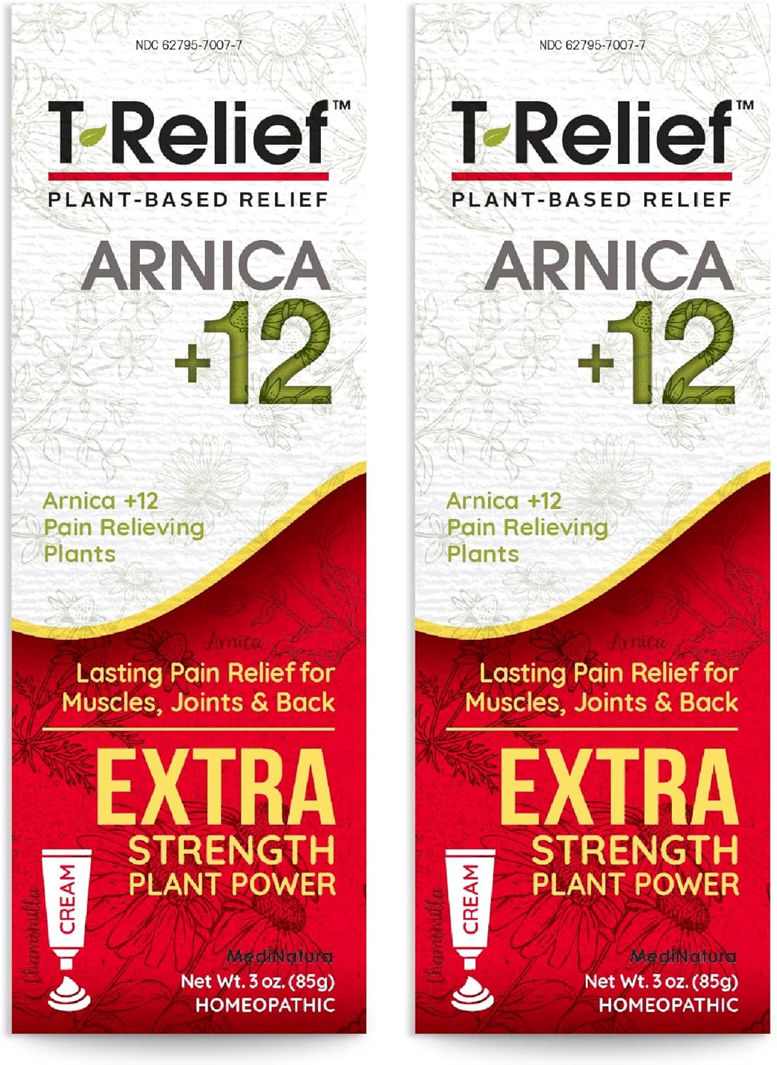 T - Relief Extra Strength Cream Arnica +12 - All - Natural Healing Store