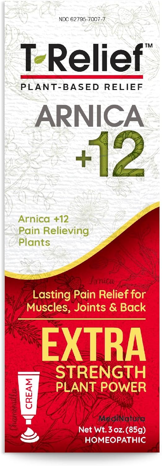T - Relief Extra Strength Cream Arnica +12 - All - Natural Healing Store