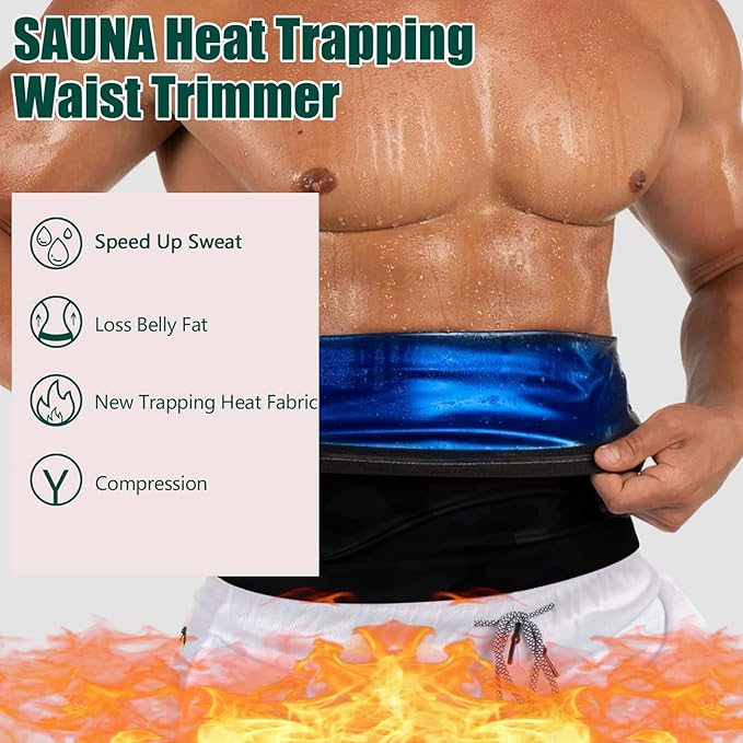 Waist Sauna Sweat Belt - All - Natural Healing Store